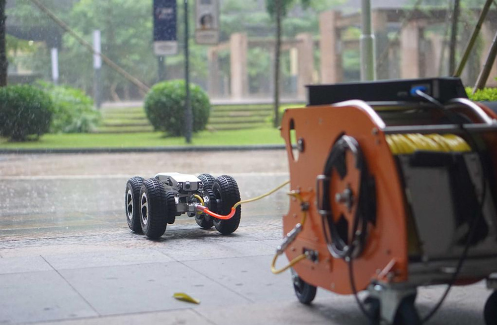 285紫竹林管道检测机器人